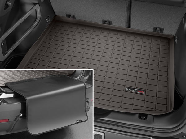 WeatherTech Cargo Liner with Bumper Protector Tan Wrangler Unlimited Jl 18 - 3