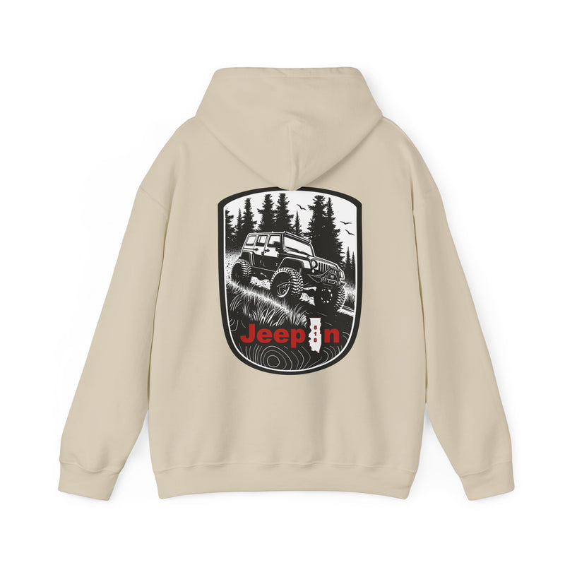 518 Jeepin Dual Sided Unisex Heavy Blend™ Hooded Sweatshirt