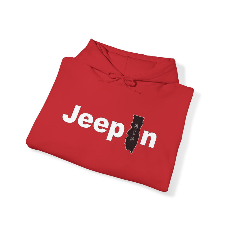 518 Jeepin Dual Sided Unisex Heavy Blend™ Hooded Sweatshirt