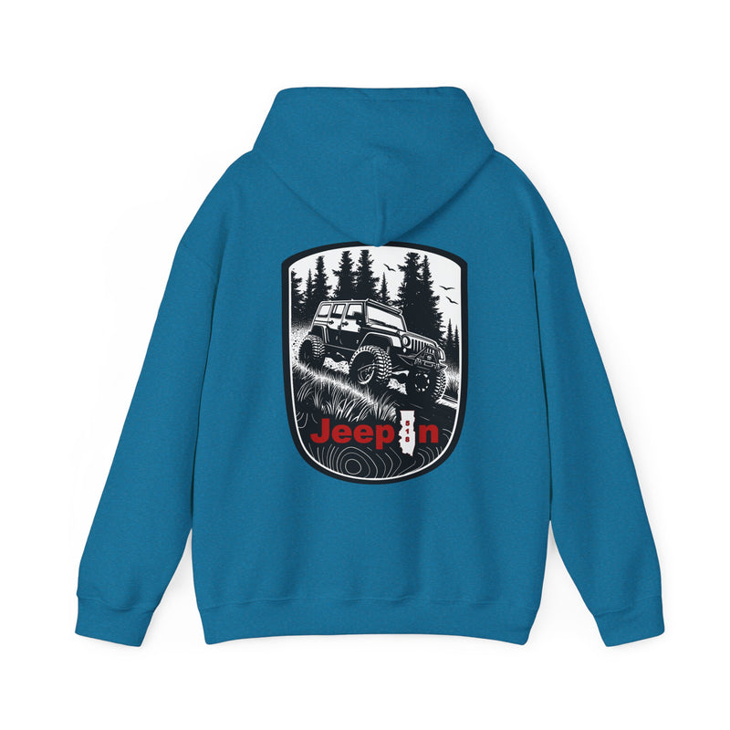 518 Jeepin Dual Sided Unisex Heavy Blend™ Hooded Sweatshirt