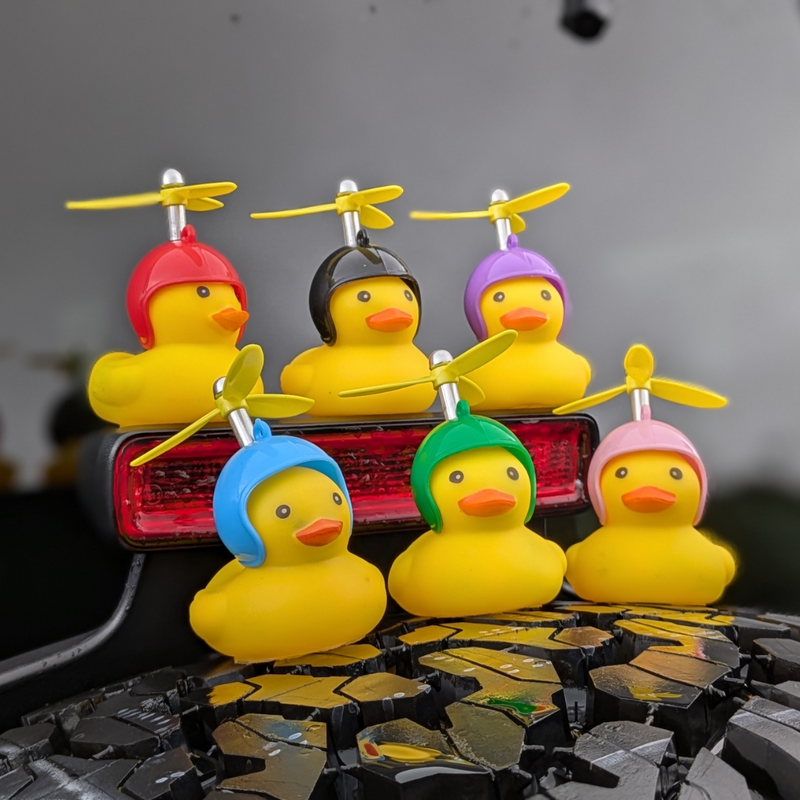 Jeep Ducks for Ducking (Small Propeller Helmet)