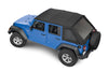 SkyMaster Fastback Complete MasterTwill Top by MasterTop ('07 - '18 Wrangler JKU 4-Door)