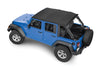 SkyMaster Fastback Complete MasterTwill Top by MasterTop ('07 - '18 Wrangler JKU 4-Door)