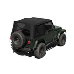 Rugged Ridge Montana Soft Top, Black Diamond with Tinted Windows