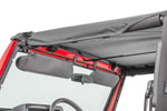 MasterTwill Bimini Top Plus, Black, by MasterTop ('97 - '02 Wrangler TJ)