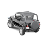 Bimini Top Plus, Black, by MasterTop ('92 - '95 Wrangler YJ)