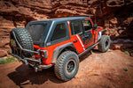 Body Mounted Tire Carrier by DV8 Offroad (18+ Wrangler JL)