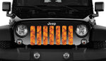 Fall Leaves Jeep Grille Insert