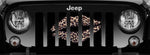 Leopard Kiss Jeep Grille Insert