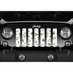 Under The Mistletoe Jeep Grille Insert