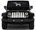 Under The Mistletoe Jeep Grille Insert