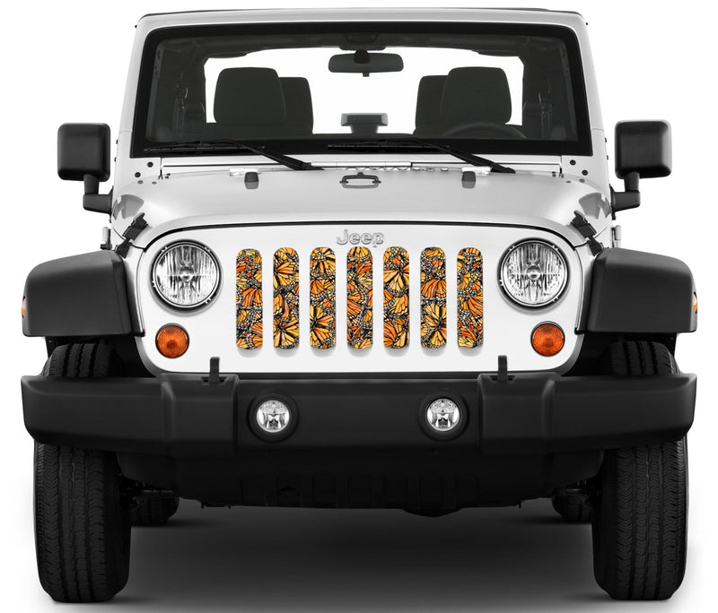 Monarchs Jeep Grille Insert