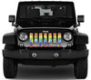 Peace & Love Jeep Grille Insert