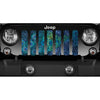 Peacock Feathers Jeep Grille Insert