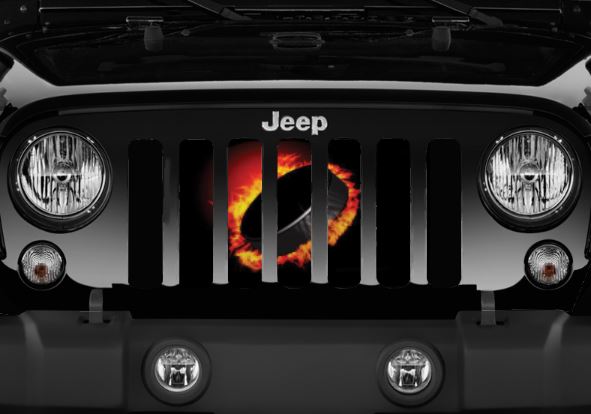 Puck On Fire Grille Insert  Dirty Acres – Jeep World