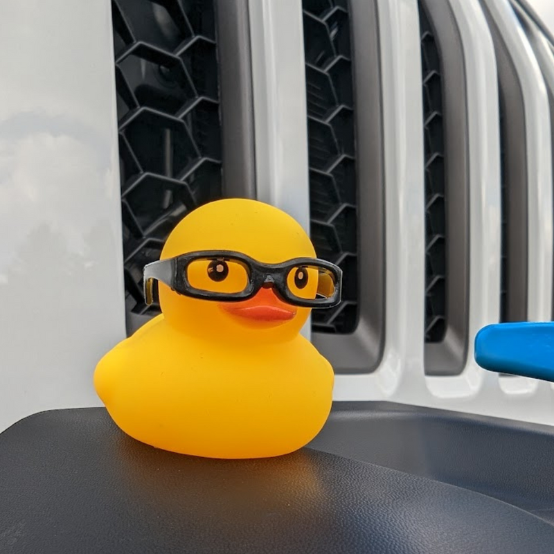 Duck Duck Jeep Tumbler w/ removable custom topper - Tumblers
