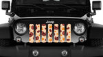 Turkey Day Jeep Grille Insert